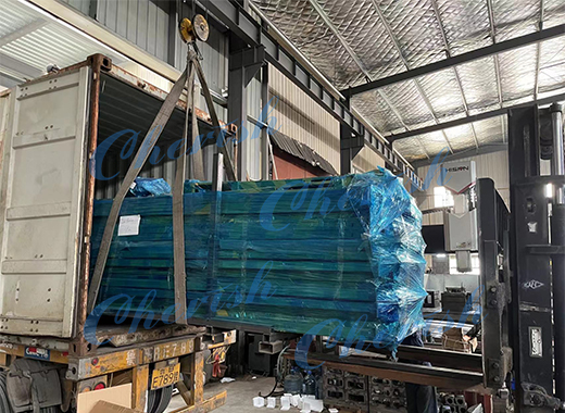 Hydraulic 3 Level Parking Lift Shipped to Singapore