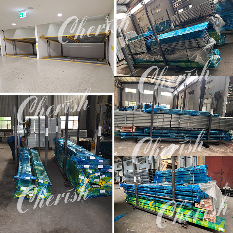 Producing Pit Parking Lift for 2 Cars or 4 Cars