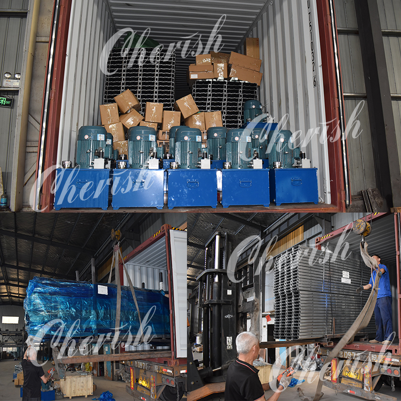 Shipping 11 sets Underground Parking Lift to Australia