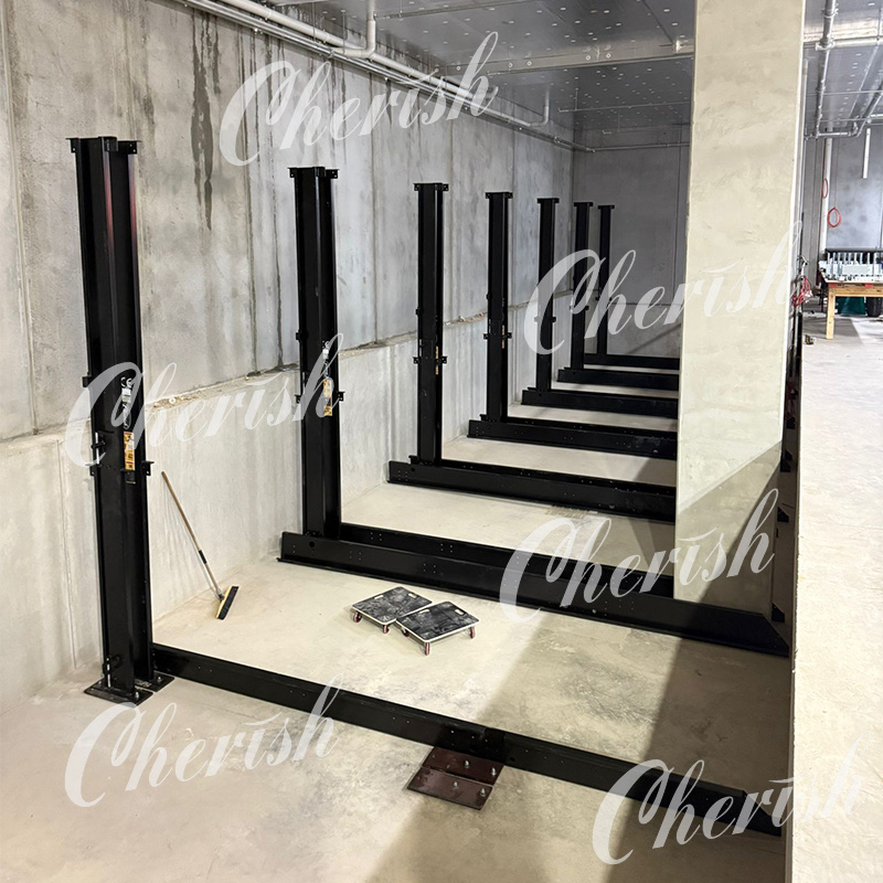 Installation of Underground Car Stacker on Australia