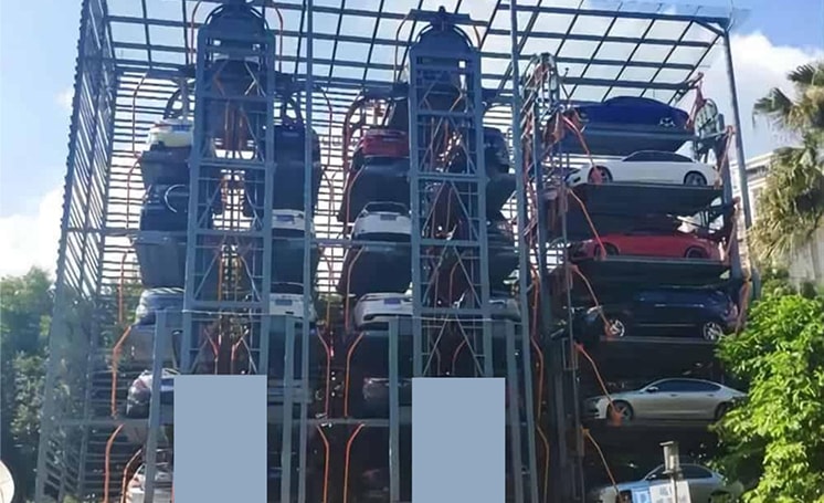 5-9 level Rotary Parking System