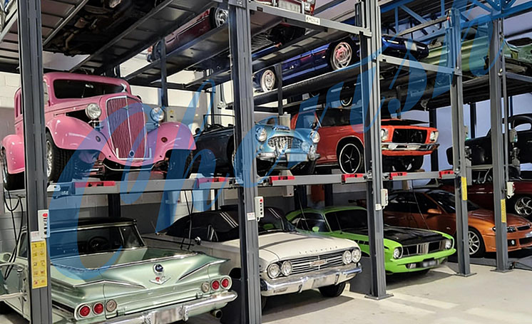 3-Level Stacker Parking System