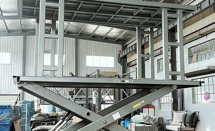 DOUBLE DECK SCISSOR CAR LIFT